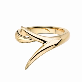 Shaun Leane Interlocking Embrace 18ct Yellow Gold Ring