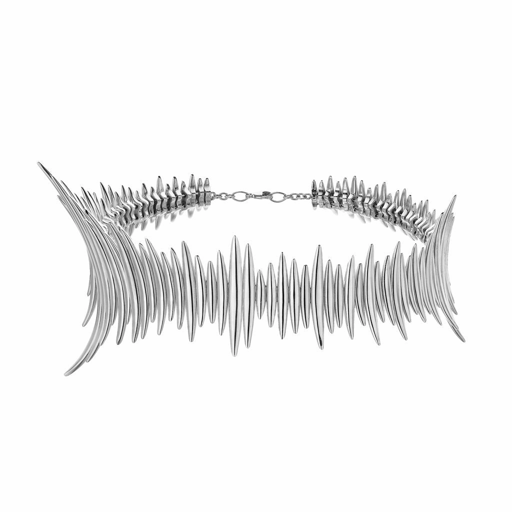 Shaun Leane Quill Sterling Silver Multi Choker
