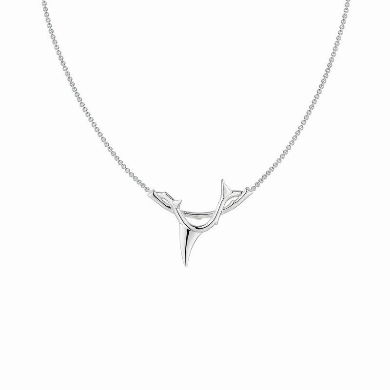 Shaun Leane Rose Thorn Sterling Silver Branch Pendant
