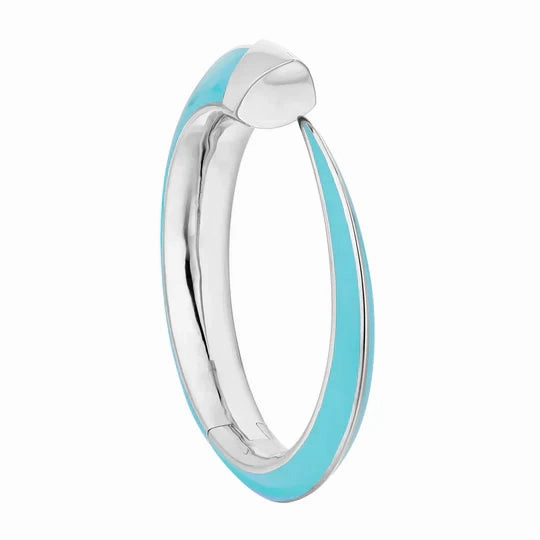 Shaun Leane Sabre Solis Sterling Silver Lagoon Ceramic Cuff