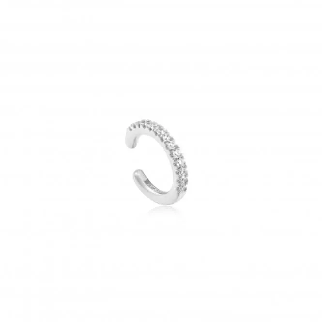Silver Glam Ear Cuff E037-08H