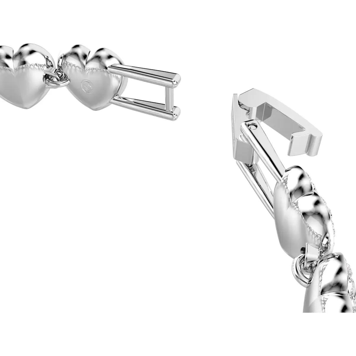 SS25 Capsule: Angelic Pave Heart CRY/RHS Bracelet (M)