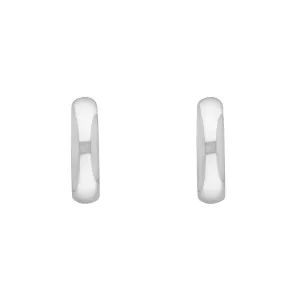 Sterling Silver 14mm Hoop Earrings