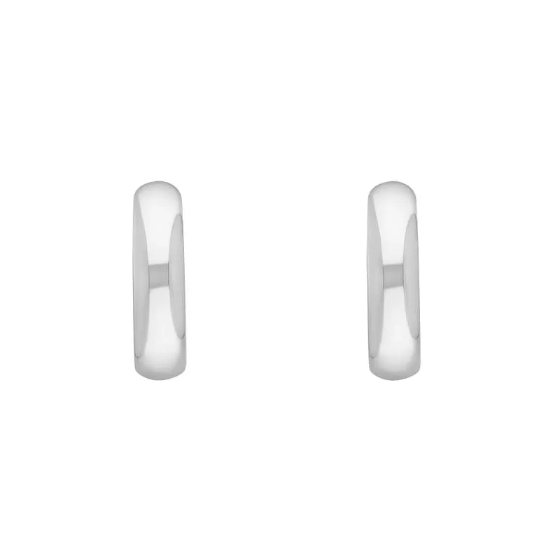Sterling Silver 14mm Hoop Earrings