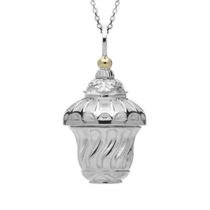 Sterling Silver Large Sculptural Necklace