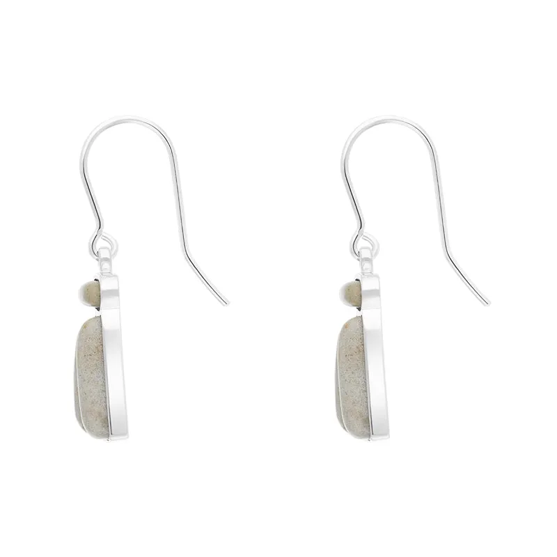 Sterling Silver Sarson 3 Stone Trilithon Earrings