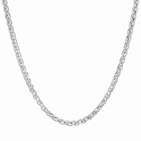 Sterling Silver 18 Inch Heavy Spiga Chain