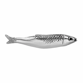 Sterling Silver Whitby Jet Emma Stothard Silver Darling Large Brooch