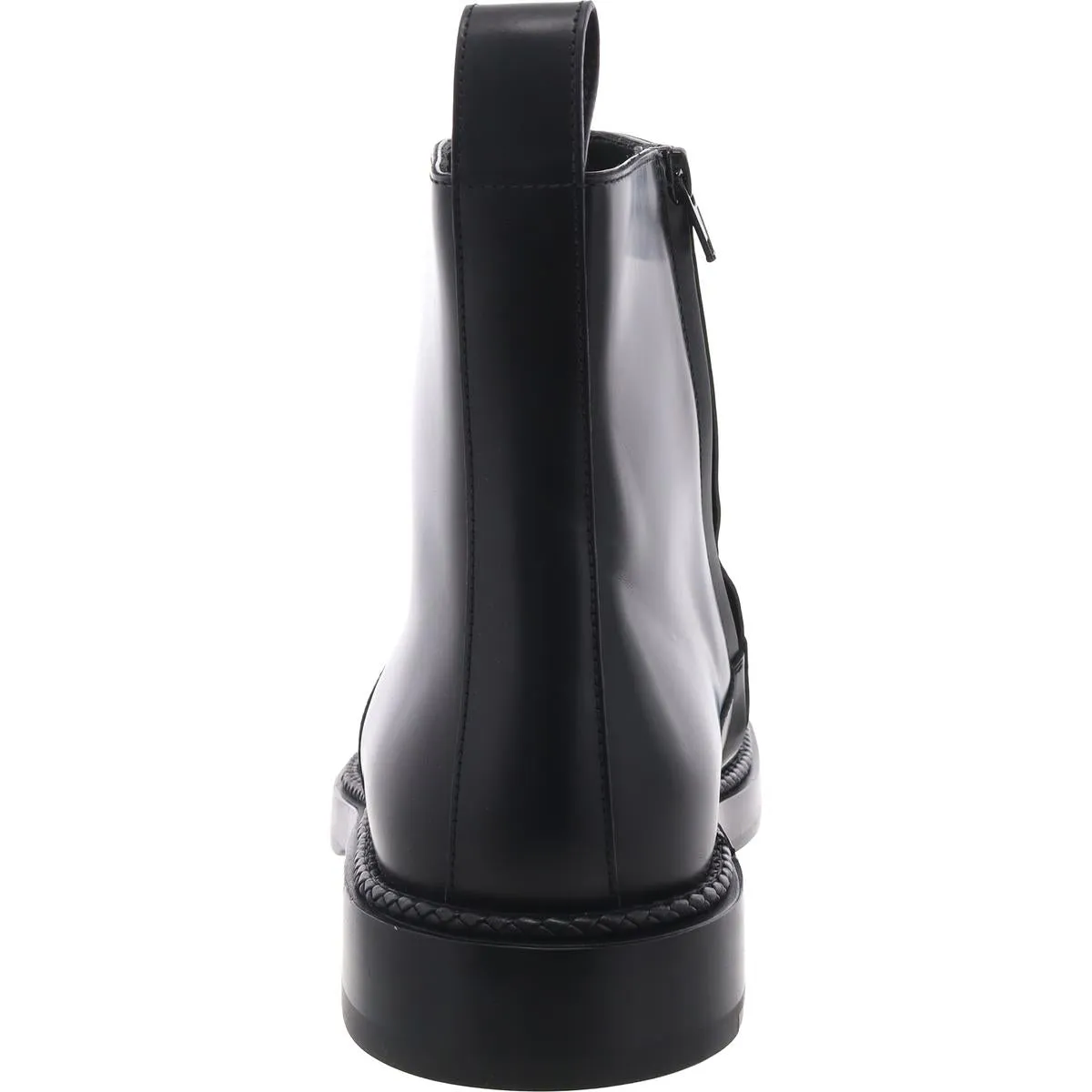 Strut Mens Zipper Leather Chelsea Boots