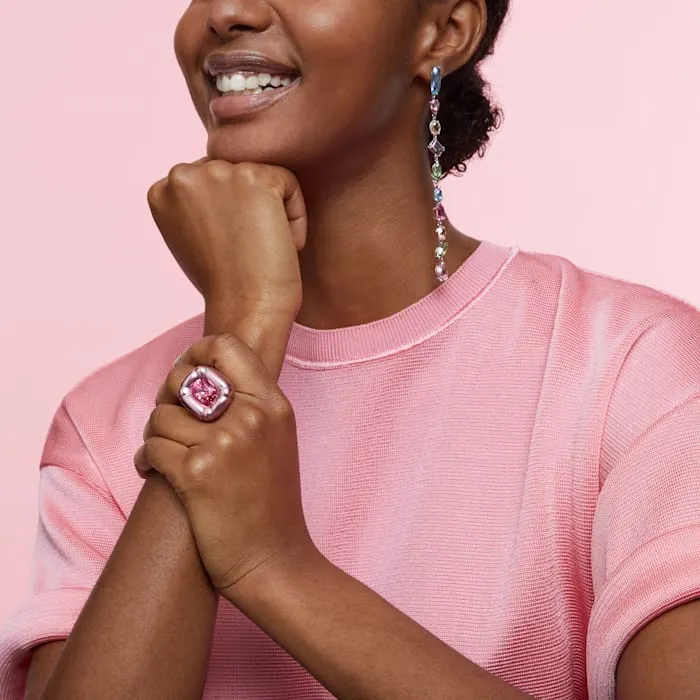 Swarovski Dulcis Pink Cocktail Ring