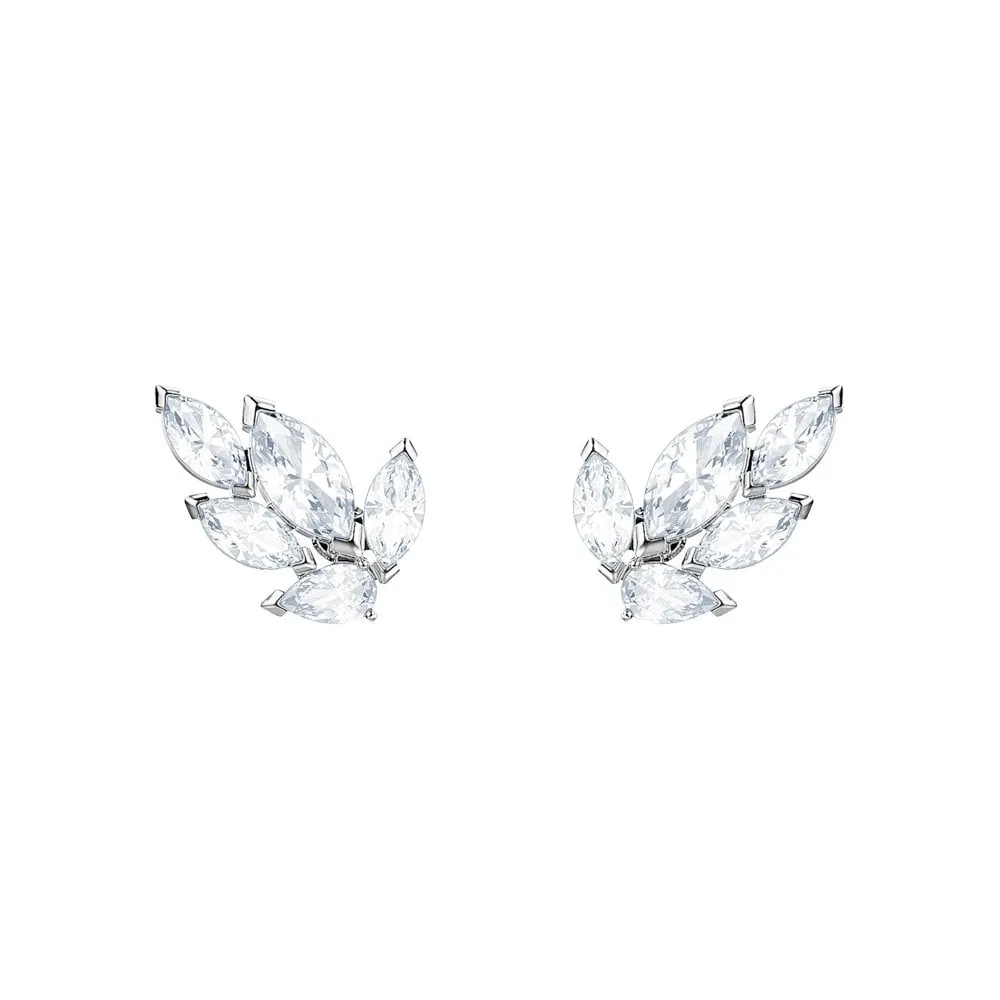 Swarovski Louison White Crystal Stud Earrings