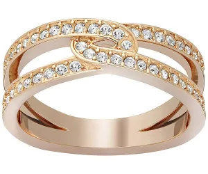 Swarovski Ring Creativity Clear Crystal Pave Rose Gold D