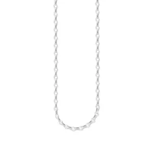 Thomas Sabo Charm Club Sterling Silver Anchor Chain Necklace 80cm