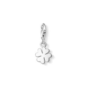 Thomas Sabo Charm Club Sterling Silver Cloverleaf Charm