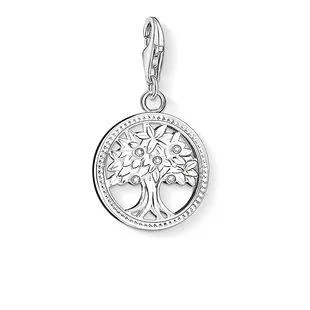 Thomas Sabo Charm Club Sterling Silver Cubic Zirconia Tree Charm