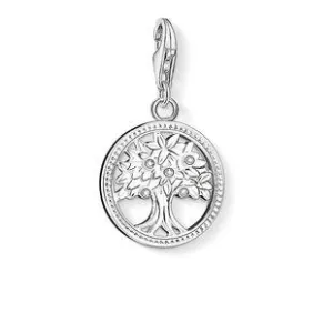 Thomas Sabo Charm Club Sterling Silver Cubic Zirconia Tree Charm