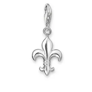 Thomas Sabo Charm Club Sterling Silver Fleur De Lis Charm