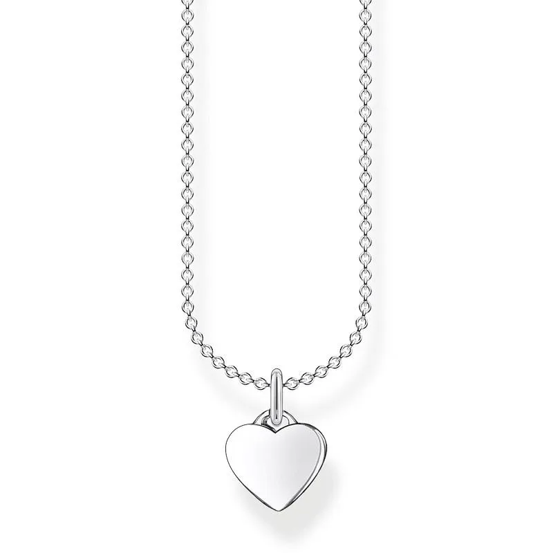 Thomas Sabo Charm Club Sterling Silver Heart Necklace