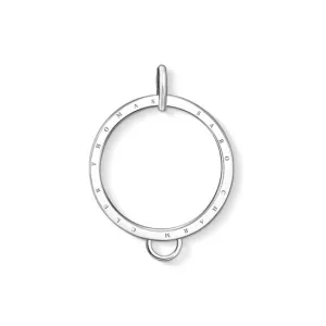 Thomas Sabo Charm Club Sterling Silver Large Circle Charm Carrier D