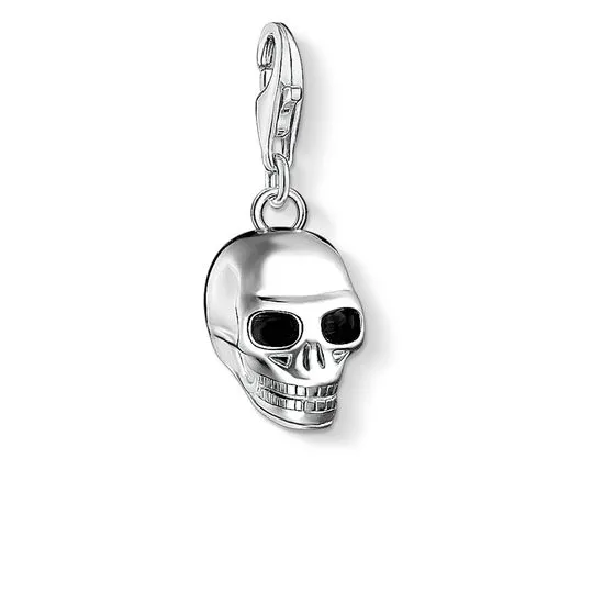 Thomas Sabo Charm Club Sterling Silver Skull Charm