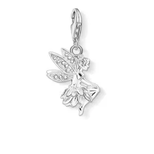 Thomas Sabo Charm Club Sterling Silver White Zirconia Elf Charm