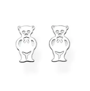 Thomas Sabo Earrings Glam & Soul Ear Studs Teddybear Silver D
