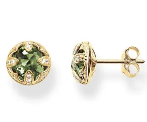 Thomas Sabo Earrings Glam & Soul Purity of Lotos Yellow Gold