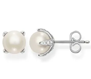 Thomas Sabo Glam And Soul Pearl Studs Silver Earrings