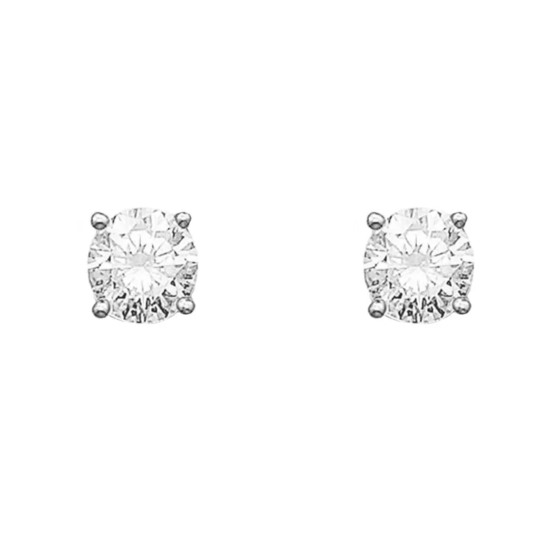 Thomas Sabo Glam And Soul Silver White Stud Earrings