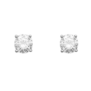 Thomas Sabo Glam And Soul Silver White Stud Earrings