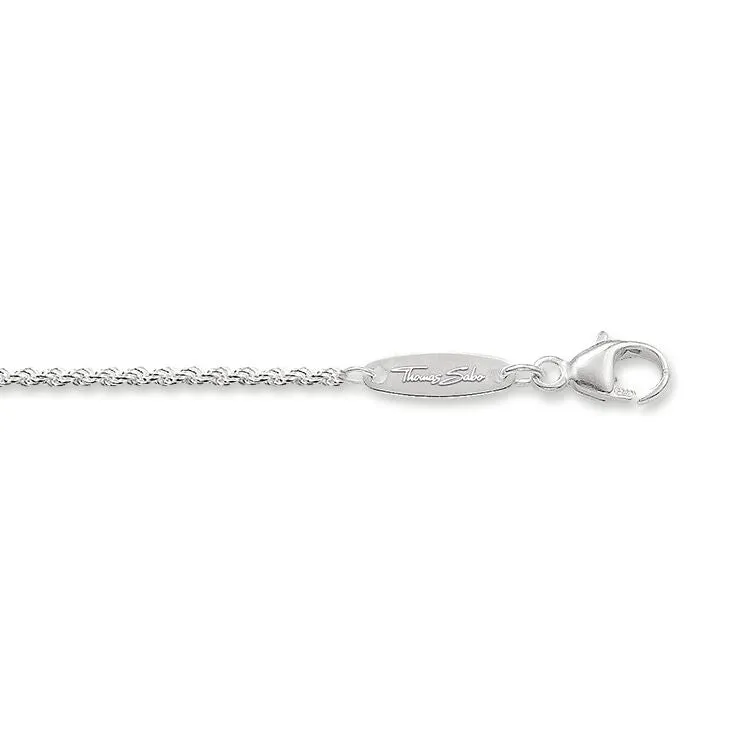 Thomas Sabo Glam And Soul Sterling Silver Cord Chain