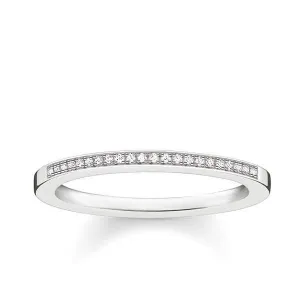 Thomas Sabo Glam And Soul Sterling Silver Diamond Ring D