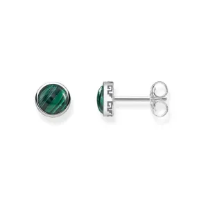 Thomas Sabo Glam and Soul Sterling Silver Green Stud Earrings