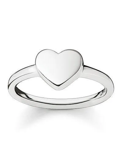 Thomas Sabo Glam And Soul Sterling Silver Heart Ring