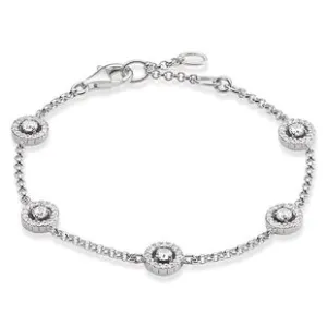 Thomas Sabo Glam And Soul Sterling Silver Light Of Luna Bracelet D