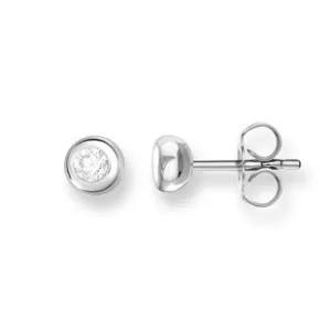 Thomas Sabo Glam And Soul Sterling Silver White Zirconia Studs