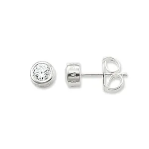 Thomas Sabo Glam And Soul White Stone Medium Stud Earrings