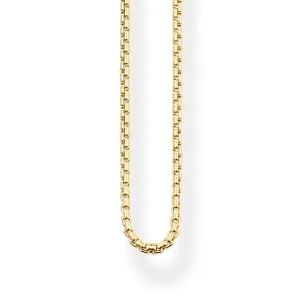 Thomas Sabo Glam And Soul Yellow Gold Venezia Necklace 70cm