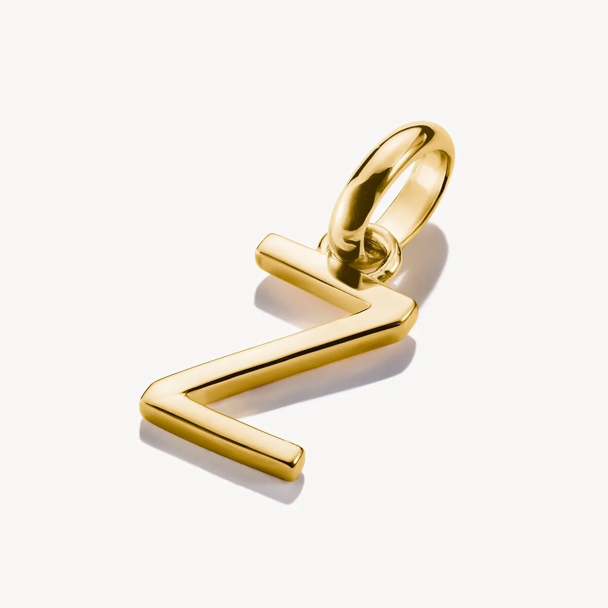 Thomas Sabo Gold Plated Letter Z Connect Charm