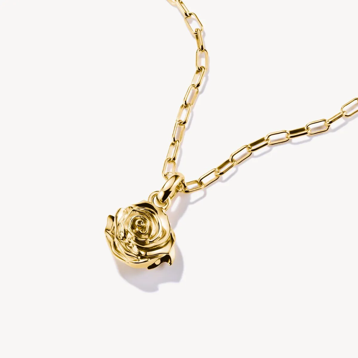 Thomas Sabo Gold Plated Rose Blossom Connect Charm
