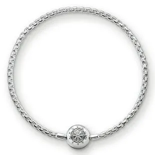 Thomas Sabo Karma Beads Sterling Silver Charm Bracelet 17cm