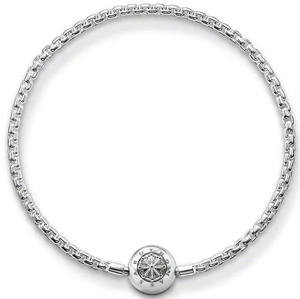 Thomas Sabo Karma Beads Sterling Silver Charm Bracelet 20cm