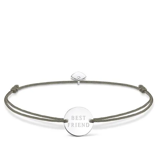 Thomas Sabo Little Secrets Sterling Silver 'Best Friend' Bracelet D