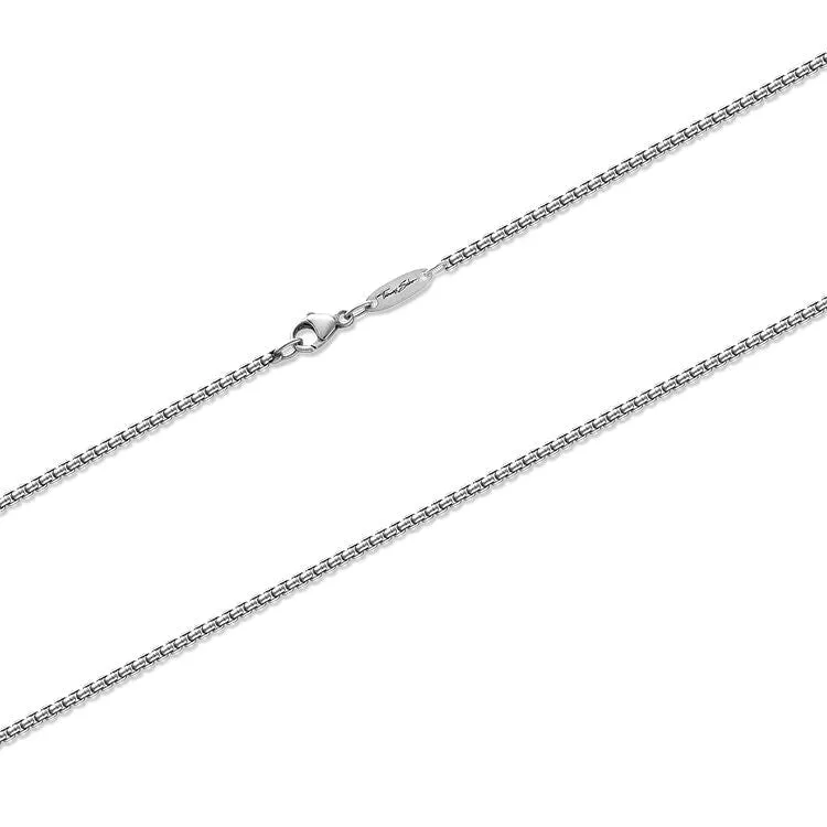 Thomas Sabo Rebel At Heart Oxidised Sterling Silver Venezia Chain