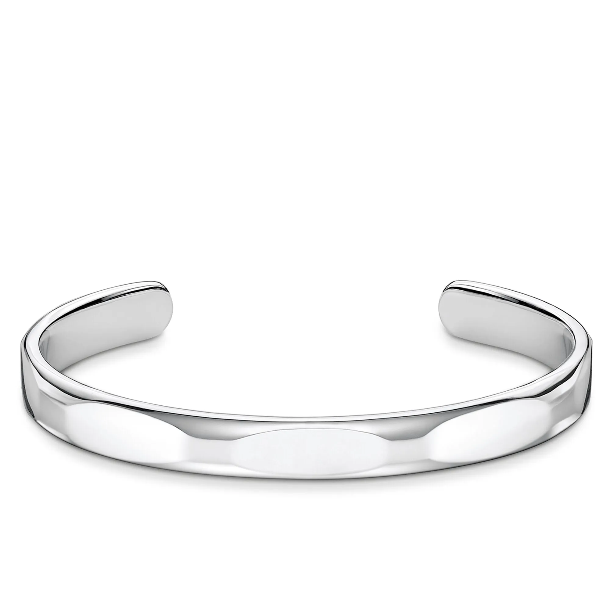 Thomas Sabo Rebel at Heart Sterling Silver Minimalist Bangle