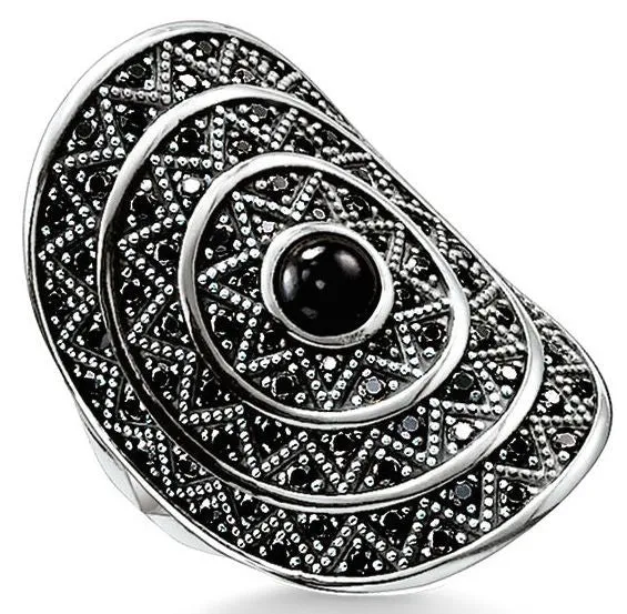 Thomas Sabo Ring Glam & Soul Zigzag Silver D