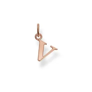 Thomas Sabo Rose Gold Letter V Pendant D