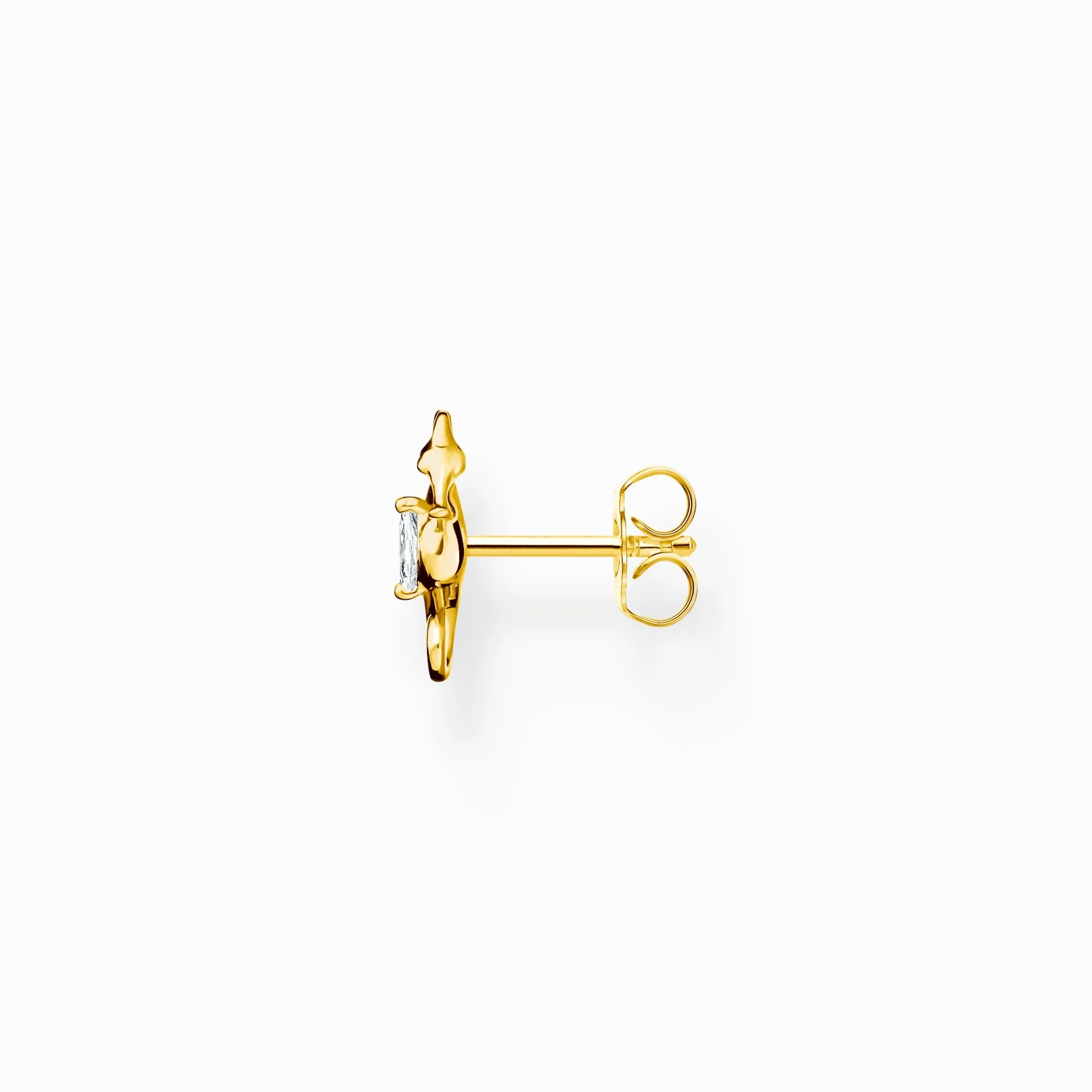 Thomas Sabo Seahorse Gold Single Ear Stud