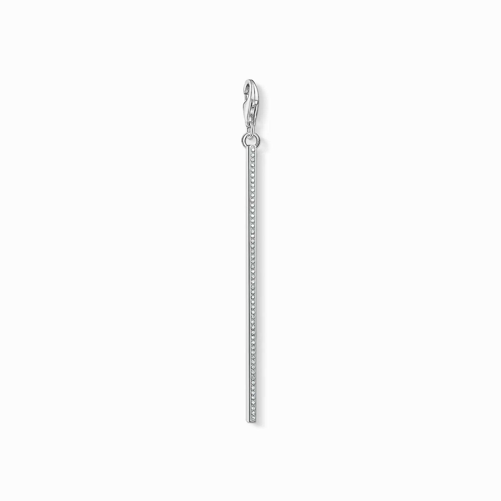 Thomas Sabo Silver Vertical Bar Pendant Charm