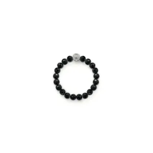 Thomas Sabo Sterling Silver Black Bracelet